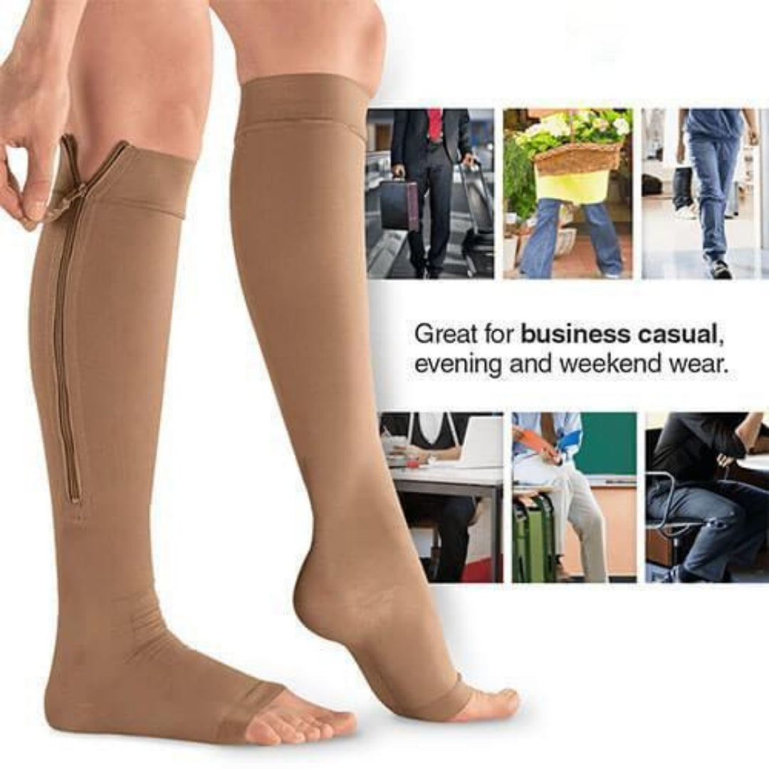 Zipper Medic - Compression Socks