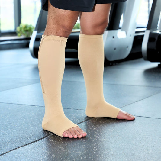 Zipper Medic Compression Socks