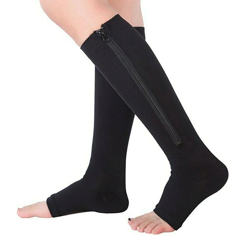 The Zippered Compression Socks